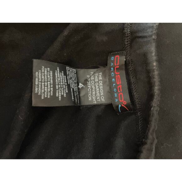 CUSTO Barcelona Flare Sleeve Tunic Top Colorful Bird Print Size  4 Large / L - Picture 8 of 9